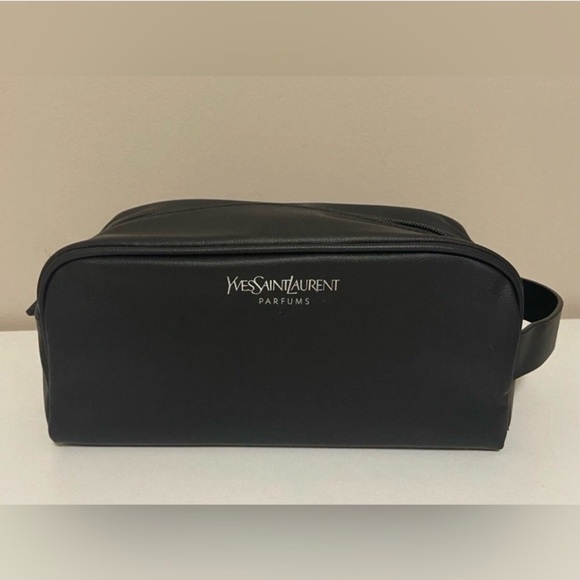 Yves Saint Laurent Black Toiletry Bag - Picture 1 of 3